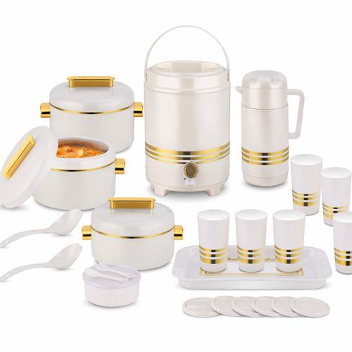 Insulated Plastic Kitchenware Combo Set