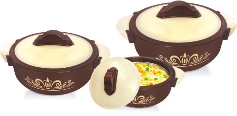 Classic Royale Insulated Plastic Casserole Set