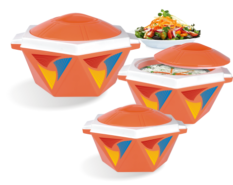 TriNova Insulated Plastic Casserole Set