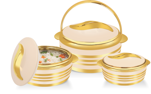 Regency Insulated Plastic Casserole Set with Handle
