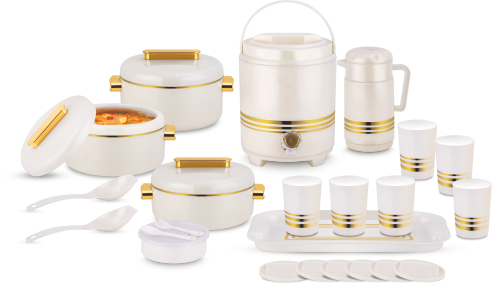 Insulated Plastic Kitchenware Combo Set